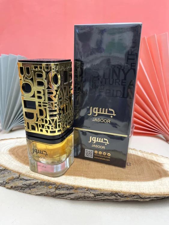 ادکلن جسور الحمرا برند لطافه(اورجینال)۱۰۰ میل