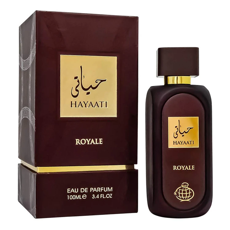 ادکلن حیاتی رویال قهوه‌ای شرکت فرگرنس