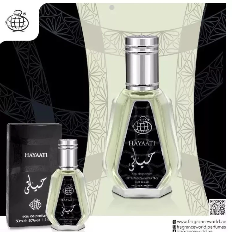 ادکلن حیاتی فرگرانس 50 میل (HAYAATI Fragrance)