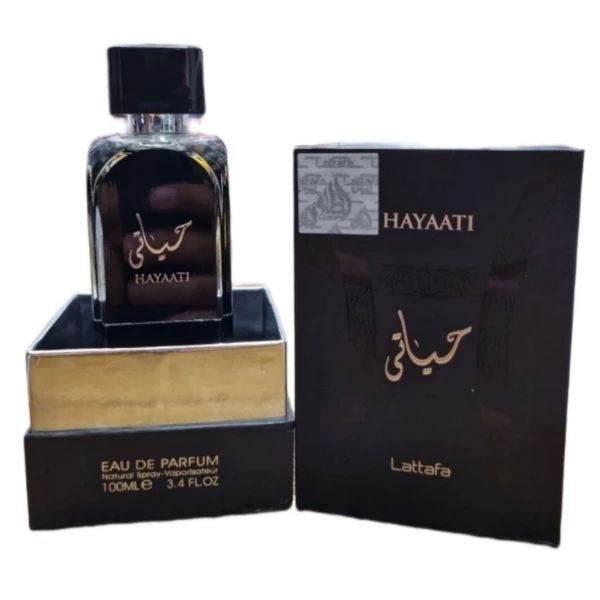 ادکلن حیاتی لطافه HAYAATI Lattafa حجم 100 میل اورجینال