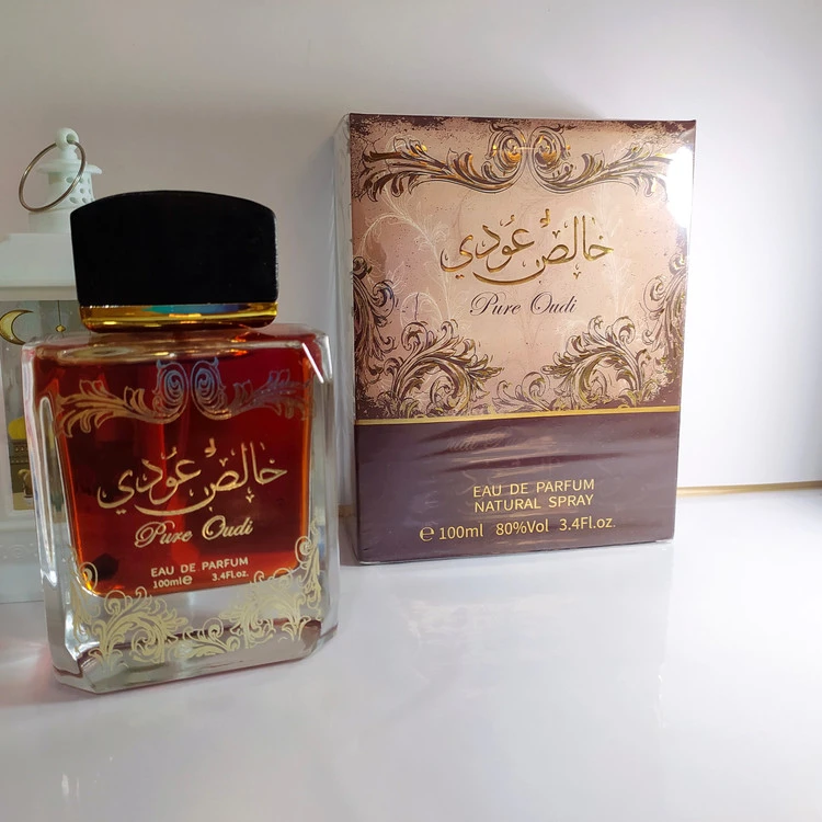 ادکلن خالص عودی100میل تولیدشرکت اماراتی ارض الزعفران