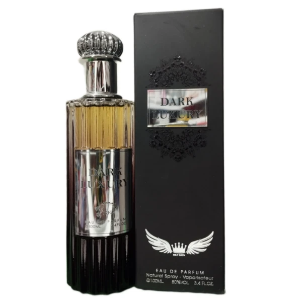 ادکلن دارک لاکچری DARK LUXURY EAU DE PARFUM RKV حجم 100 میل