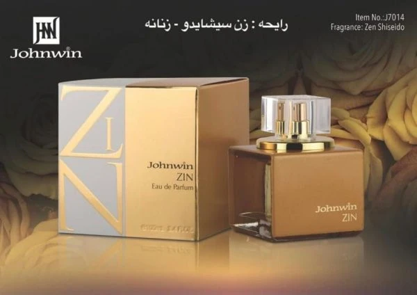 ادکلن زن سیشایدو زنانه جانیون ZEN Johnwin حجم 100 میل