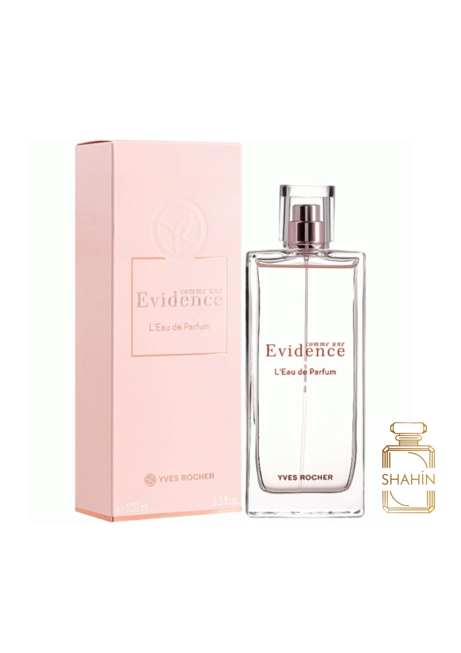 ادکلن زنانه اورجینال اویدنس ایوروشه اصل Yves Rocher Evidence EDP 100ML