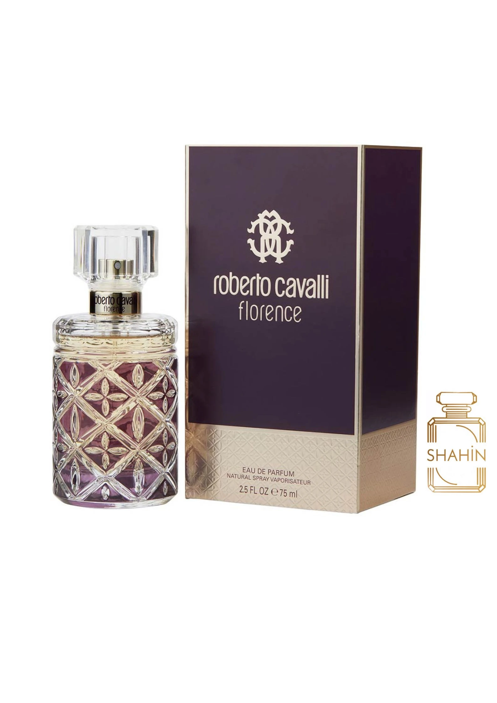 ادکلن زنانه اورجینال روبرتو کاوالی فلورانس اصل Roberto Cavalli Florence 75ML