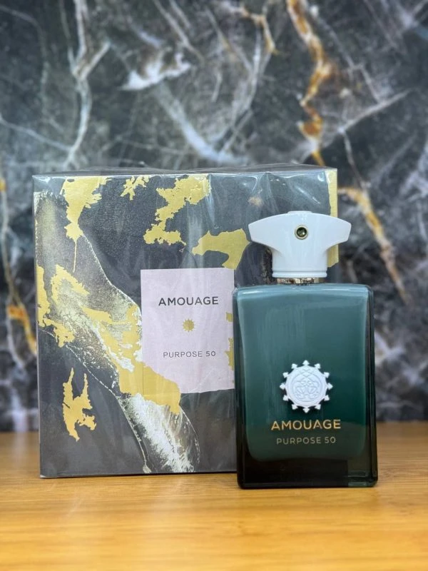 ادکلن زنانه مردانه آمواج پرپس AMOUAGE Purpose 50 Extrait de Parfum با رایحه چوبی–ادویه‌ای 100