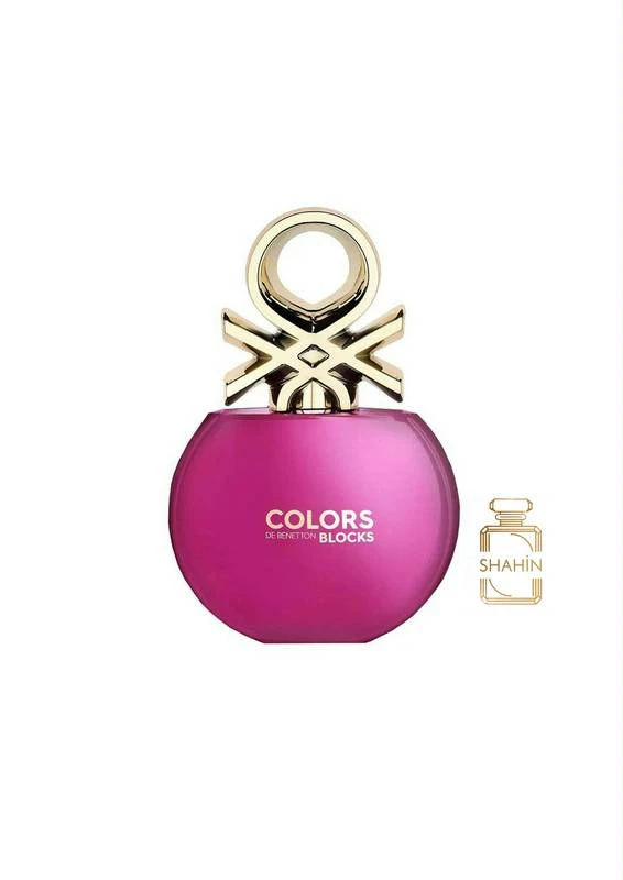 ادکلن زنانه کالر بلاکس پینک بنتون اصل Benetton Color Blocks Pink EDT 100ML