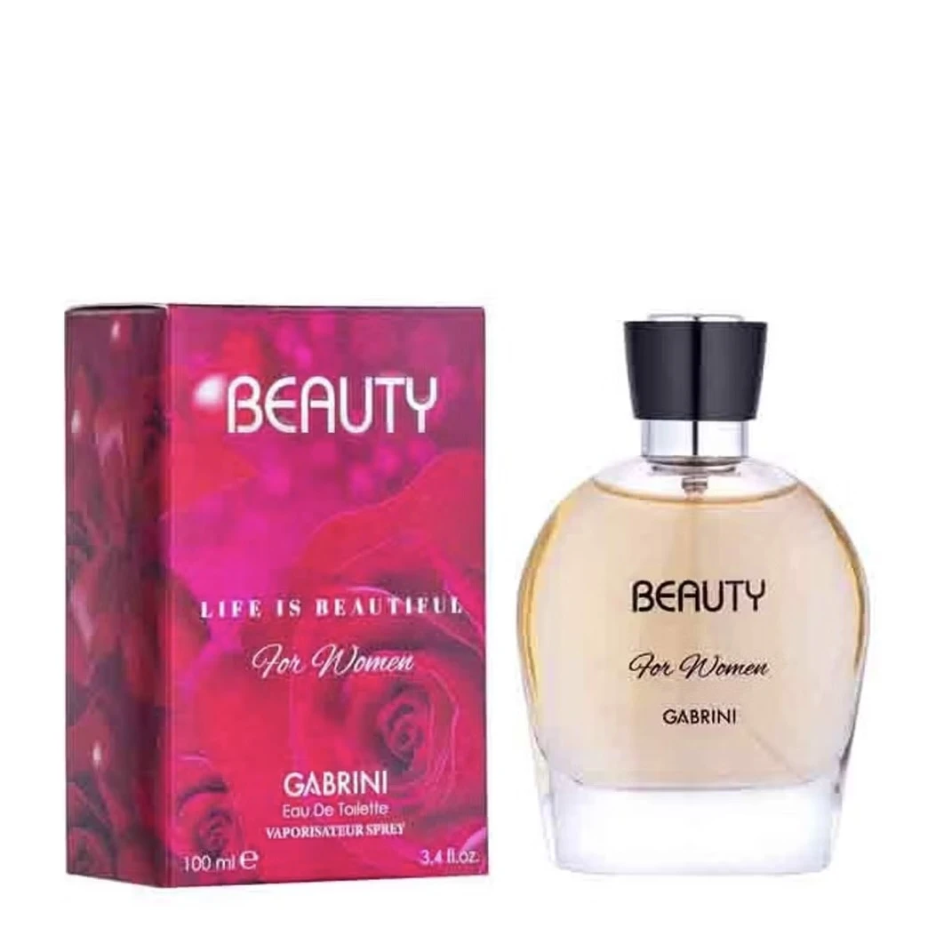 ادکلن زنانه گابرینی Gabrini مدل Beauty حجم 100 ميل اصل و اورجینال