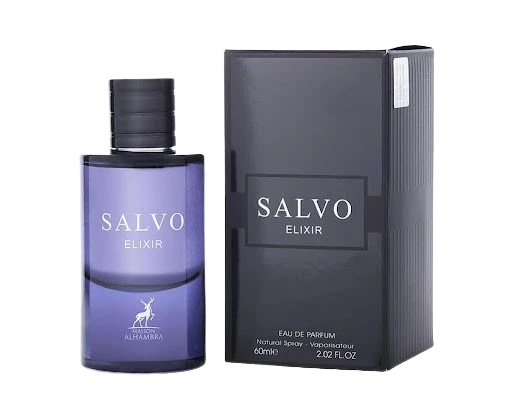 ادکلن ساواچ الکسیر الحمبرا 60 میل (SALVO ELIXIR ALHAMBRA)