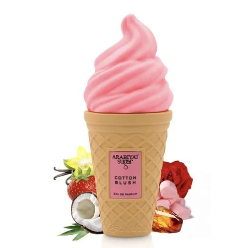 ادکلن عربیات پرستیژ مدل Cotton Blush (طرح بستنی قیفی)