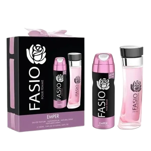 ادکلن فاسیو اصل 100 میل همراه با اسپری (FASIO)