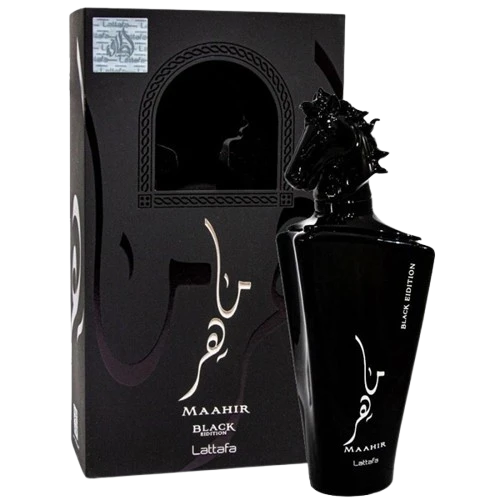 ادکلن ماهر مشکی لطافه 100 میل (MAAHIR BLACK EDITION LATTAFA)