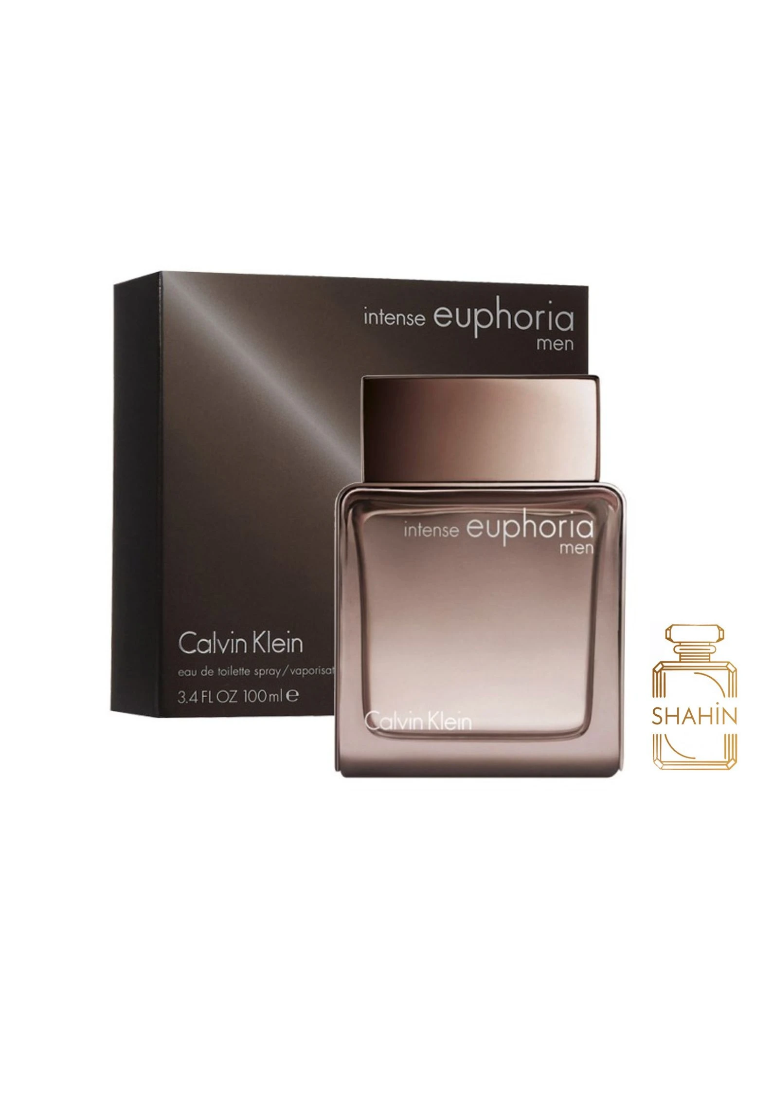 ادکلن مردانه اورجینال سی کی ایفوریا اینتنس Calvin Killer Euphoria Men Intense EDT 100ML