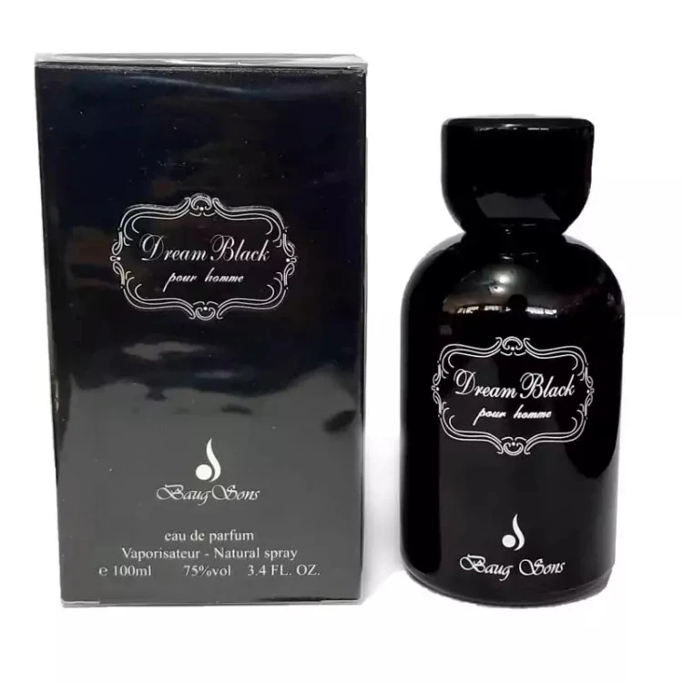 ادکلن مردانه باگ سونز دریم بلک Dream Black حجم 100 میلی لیتر