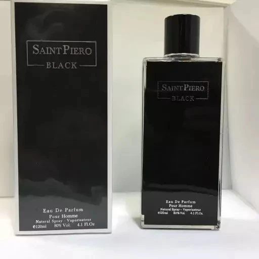 ادکلن مردانه سنت پیرو بلک saint piero black حجم 120 میلی لیتر
