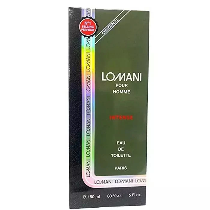 ادکلن مردانه لومانی پور هوم اینتنس lomani pour homme intense for men حجم 100 میلی لیتر