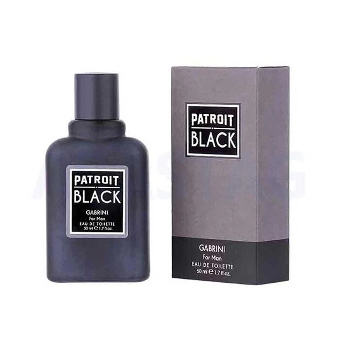 ادکلن مردانه گابرینی Gabrini مدل Patroit Black حجم 50 میل اصل و اورجینال