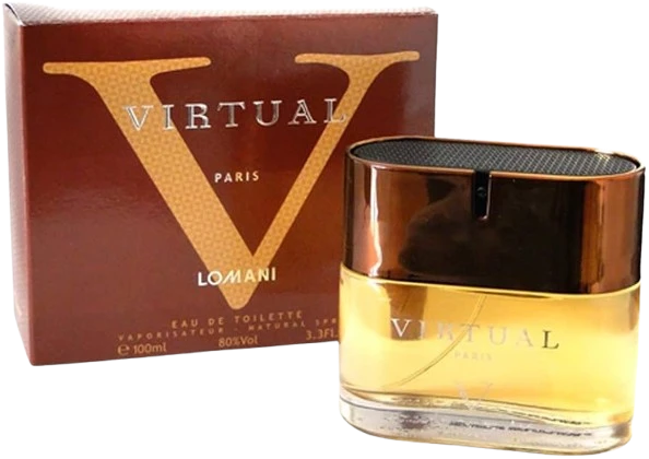 ادکلن ورتال لومانی 100 میل اصل (LOMANI VIRTUAL)