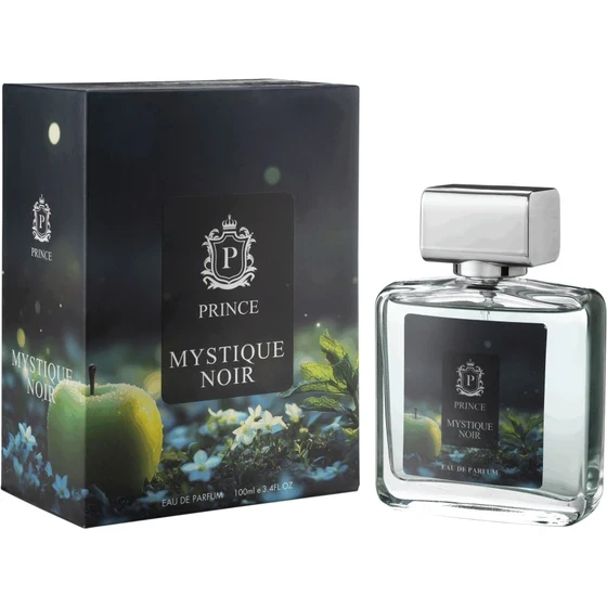 ادکلن پرینس مردانه مدل mystique noir رایحه لیتون مارلی حجم 100 میلی لیتر-2