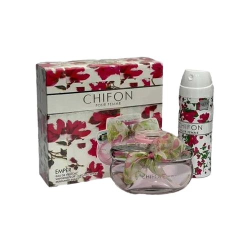 ادکلن چیفون با اسپری 100 میل (CHIFON POUR FEMME)
