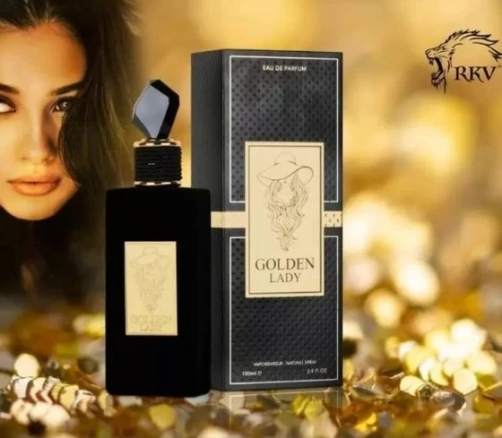 ادکلن گلدن لیدی مدل گودگرل مشکی آرکاوی 100 میل (GOLDEN LADY RKV)