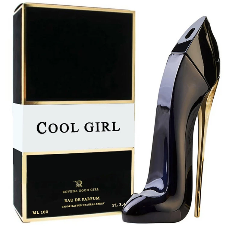 ادکلن گود گرل مشکی طرح کفش کول گرل روونا ۱۰۰ میل (COOL GIRL ROVENA)