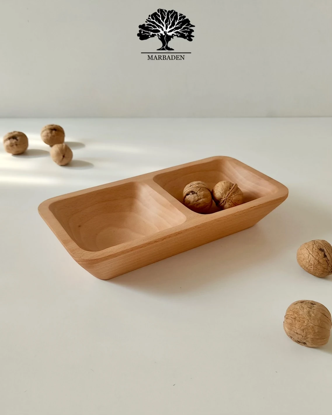 اردو خوری مدل مستطیل 2 خانه (چوب راش) Murcia-4