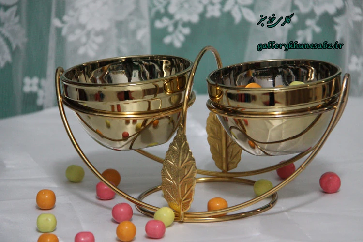 اردو خوری ۲ خونه طلایی آبکاری فورتیک درجه یک