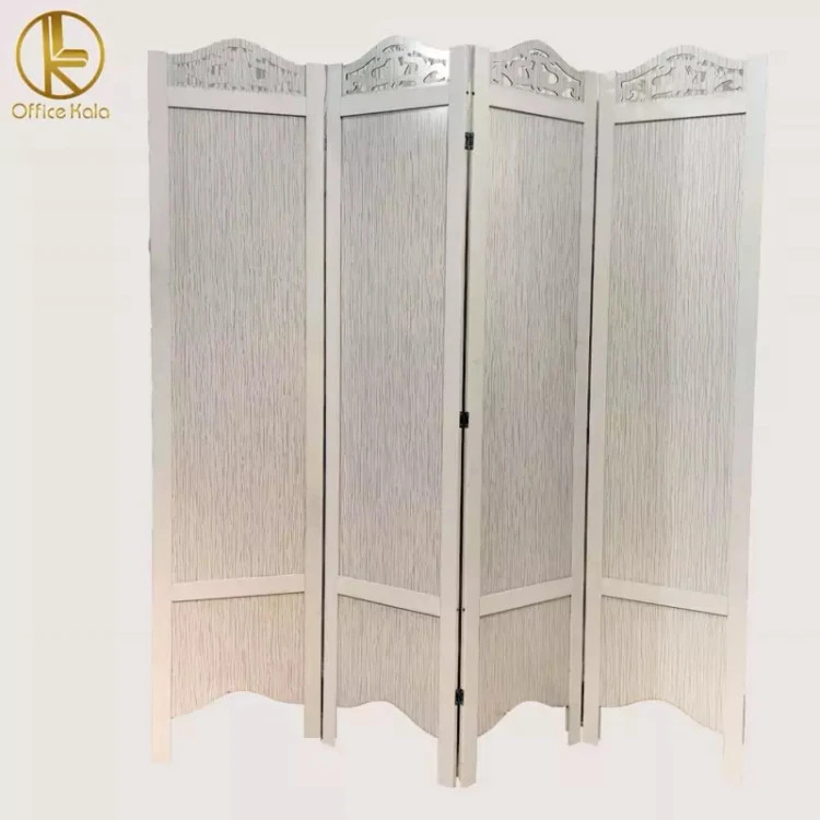 ارسال رایگان،پاراوان و پارتیشن چوبی ابعاد180 در 180 سفید برند کامپیران رسا