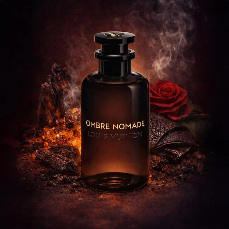 اسانس عطر لویی ویتون آمبر نومدLouis Vuitton Ombre Nomade تلخ اورجینال و با ضمانت اصالت