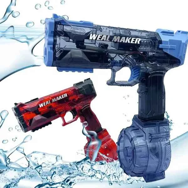 اسباب بازی تفنگ آب پاش شارژی دومخزنه WEAL MAKER