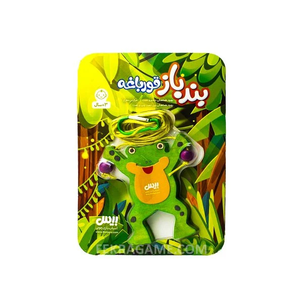 اسباب بازی قورباغه بندباز بیس تویز