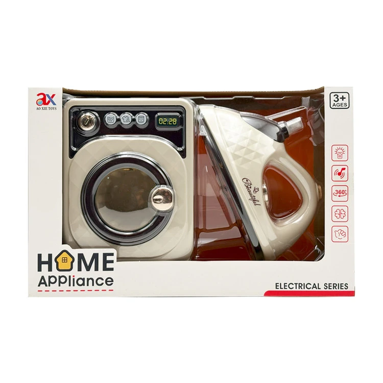 اسباب بازی مدل لباسشویی و اتو لباس موزیکال برند Home