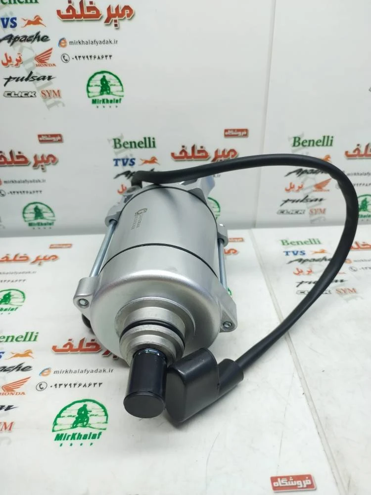 استارت کامل موتور تریل 200 و گلد رادیسون و gy و هوندا 200 (11 دندانه)