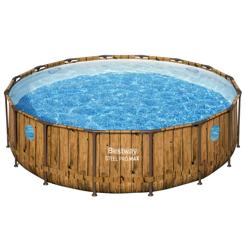 استخر پیش ساخته گرد طرح چوب بست وی مدل 56725