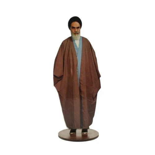استند(امام خمینی) تندیس کوچک رومیزی قابل استفاده به صورت دکوری در محل کار و منزل کد 20700612
