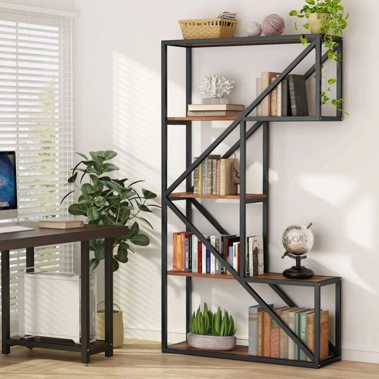 استند دکور از جنس فلز و چوب mdf