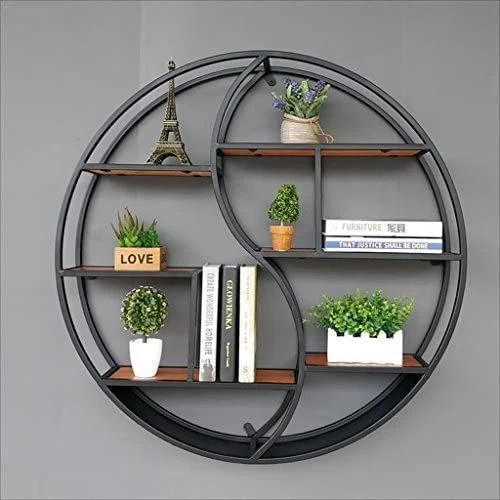 استند دکوری دیواری از جنس فلز و چوب mdf