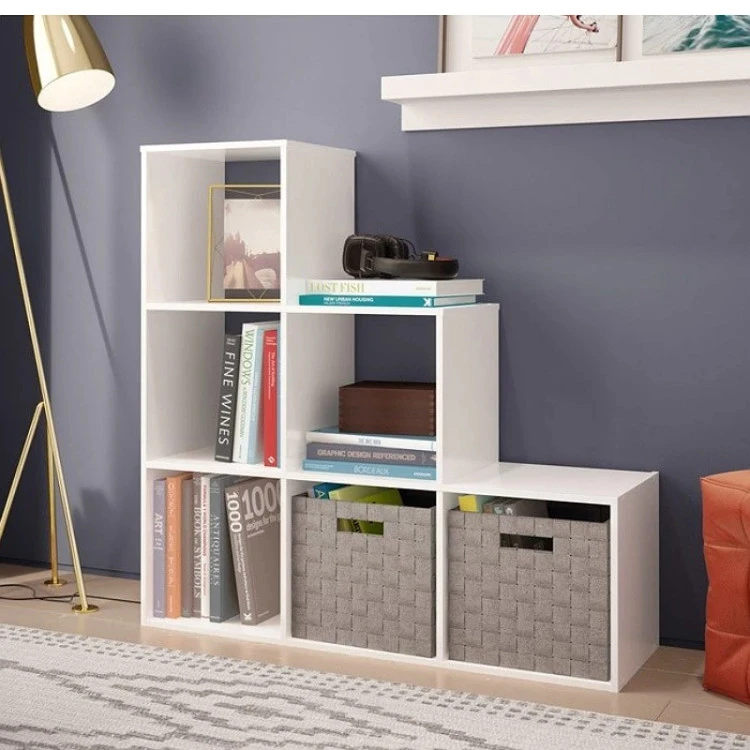 استند قفسه کتاب تمام MDF طرح مدرن مدل Mk-12