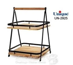 استند چوبی یونیک unique مربع 2 طبقه UN-2925