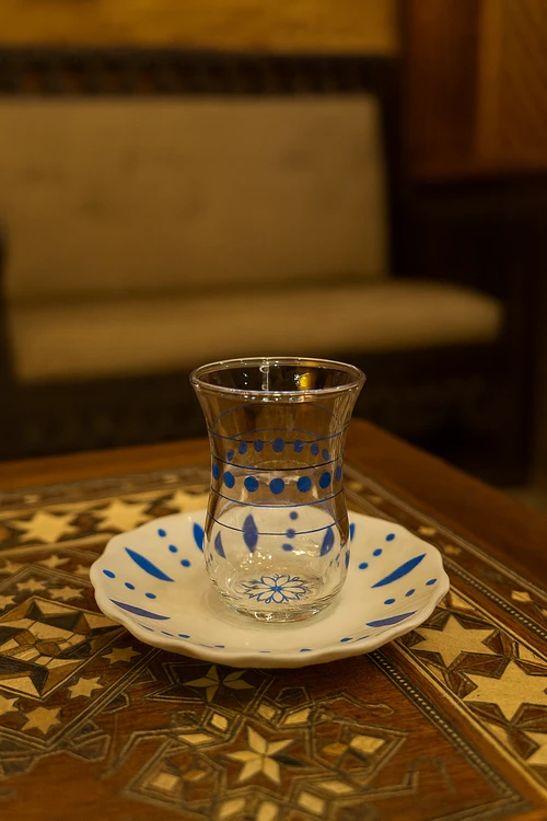 استکان +نعلبکی (ست 12 تایی)