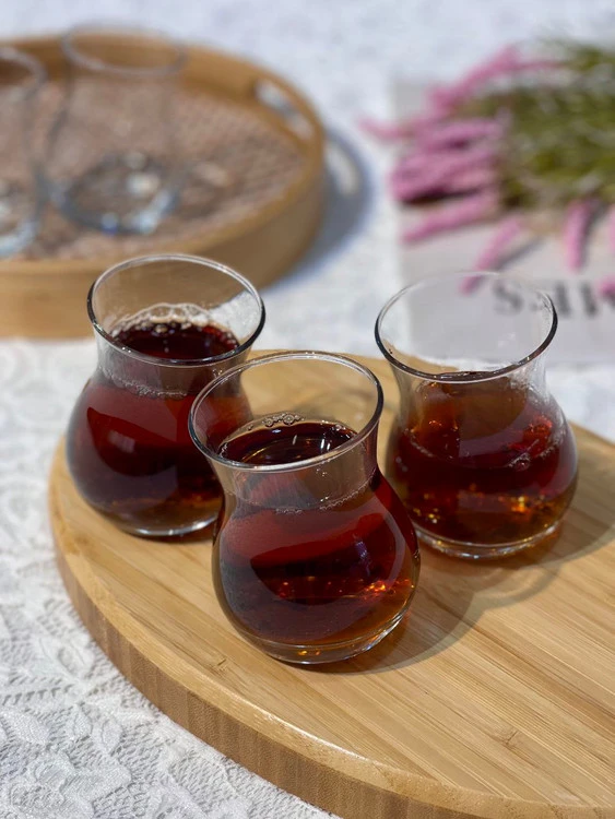 استکان کمر باریک کف کَج Kozan محصول Paşabahçe ترکیه