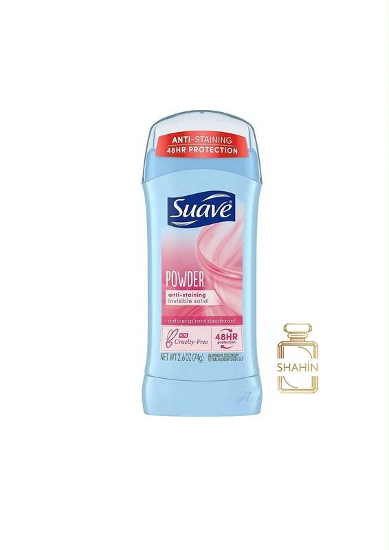 استیک صابونی ضد تعریق زنانه سواو مدل پاودر Suave Stick Antiperspirant Powder