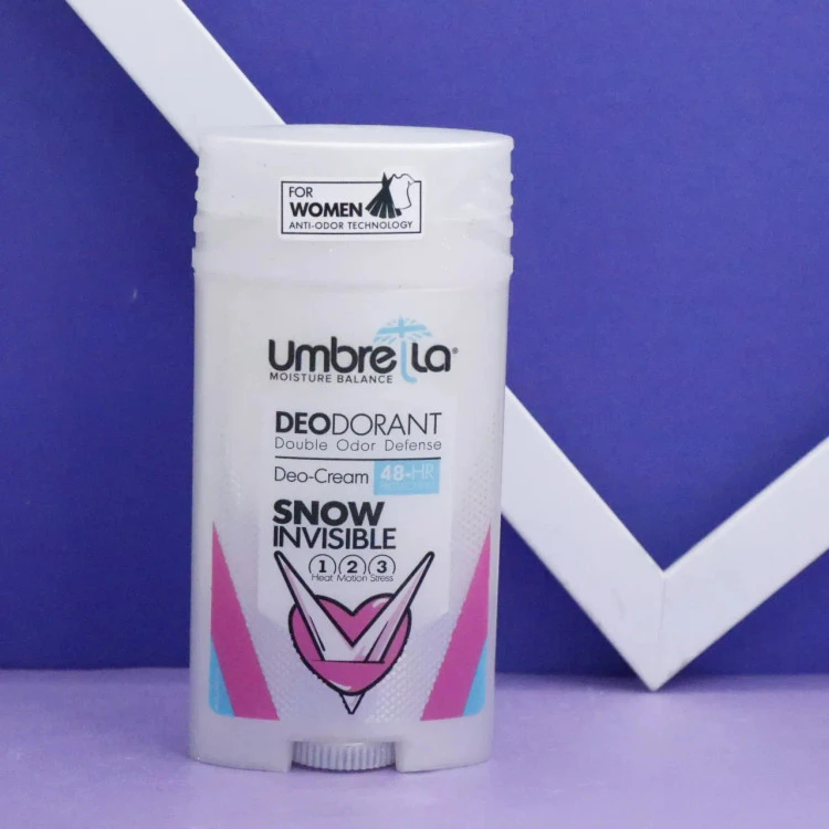 استیک ضد تعریق زنانه آمبرلا مدل SNOW INVISIBLE حجم 90 میل