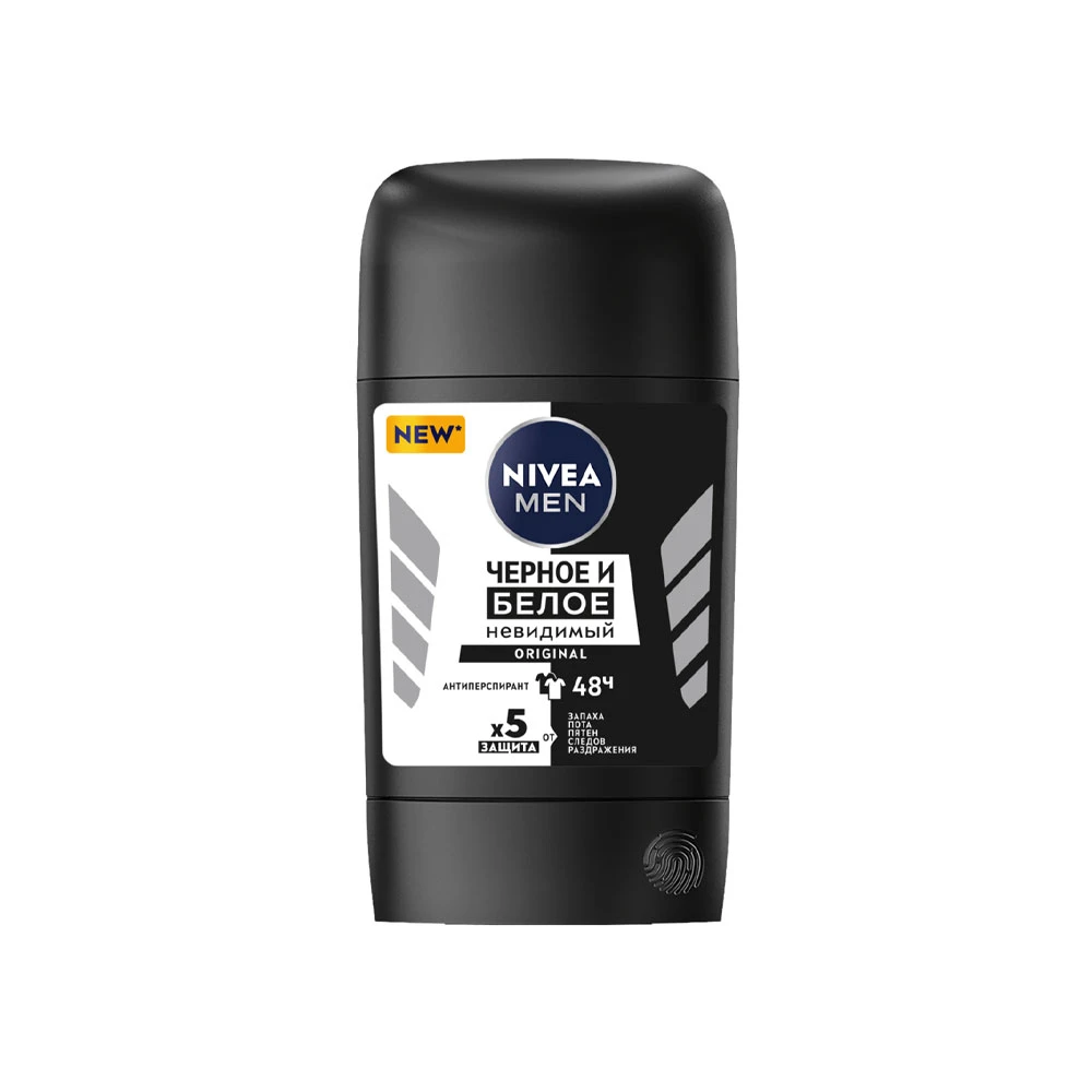 استیک ضد تعریق مردانه نیوا مدلblack white