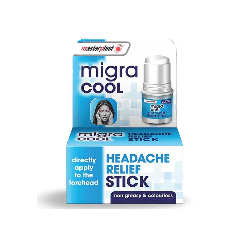 استیک ضد سردرد و میگرن مستر پلاس Master Plast مدل Migra Cool حجم 3.6 گرم اصل و اورجینال