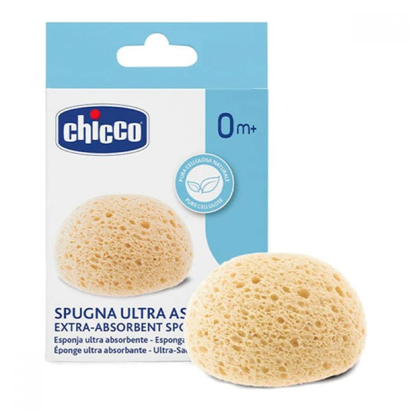 اسفنج گیاهی شستشوی بدن نوزاد چیکو CHICCO 786500 (اورجینال) کد 786500
