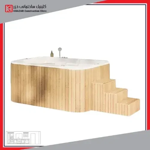 اسپا جکوزی شش نفره