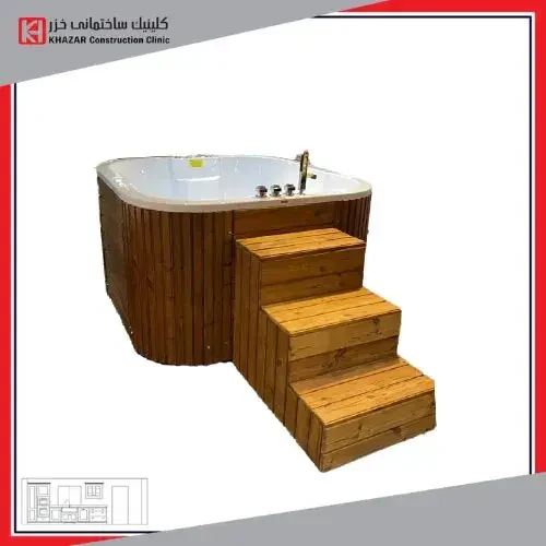 اسپا جکوزی چهار نفره