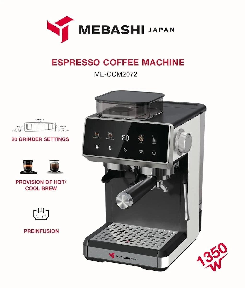 اسپرسو ساز مباشی مدل ME-ECM 2075